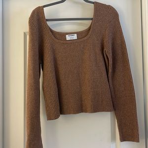 Old Navy square neck sweater